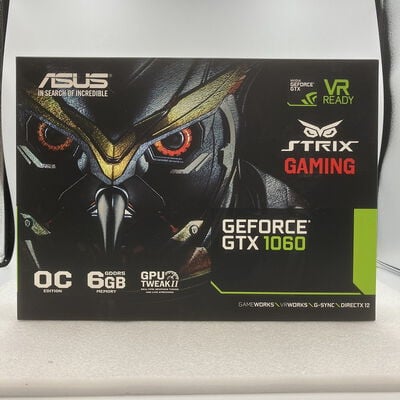 【新潟店】中古  ASUS STRIX-GTX1060-DC2O6G 3480037237 