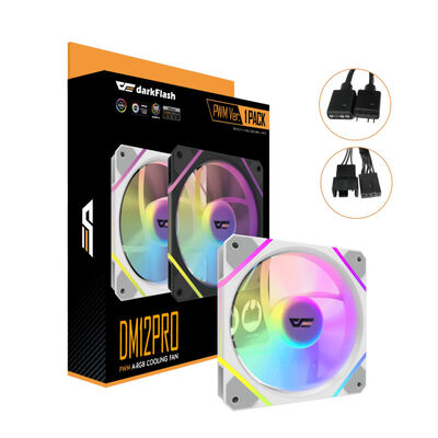 darkFlash  DM12PRO DF-DM12PRO-B-HQ1 (120mm ブラック ARGB) 