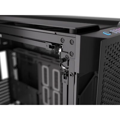 Corsair  iCUE LINK 9000D RGB AIRFLOW Tempered Glass Black CC-9011273-WW (E-ATX ガラス ブラック) 