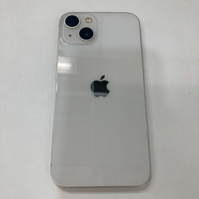 【神戸・三宮店】中古  【au版SIMフリー】Apple iPhone13 6.1インチ 128GB (スターライト) MLND3J/A 147331 