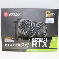 中古  MSI GeForce RTX 3070 VENTUS 2X OC (RTX3070 8G) 143902 