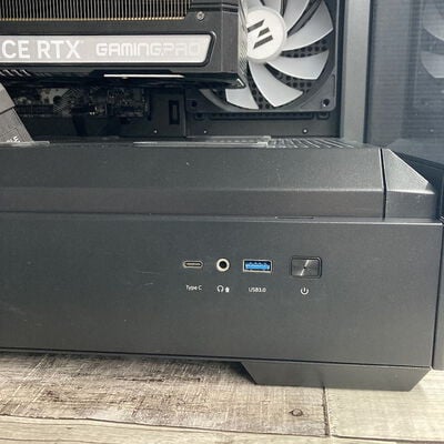 【広島店】中古  中古自作PC(Ryzen 7 5700X3D/32GB/SSD2TB/RTX4070Ti 12GB/GigabitLAN/W11H) 3320005151 