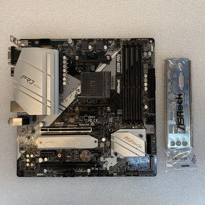 【京都店】中古  ASRock B550M Pro4 (B550 AM4 mATX DDR4) 142938 