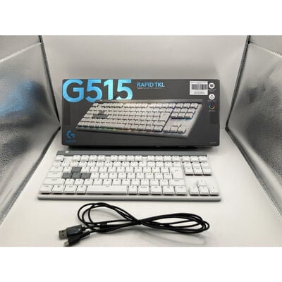 【仙台店】中古  Logicool G515 RAPID TKL ホワイト G515-TKL-RTWH ［有線 /USB］ 3240011192 