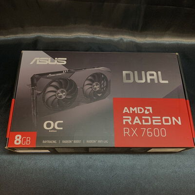 【横浜駅前店】中古  ASUS DUAL-RX7600-O8G (RX7600 8G) 162752 