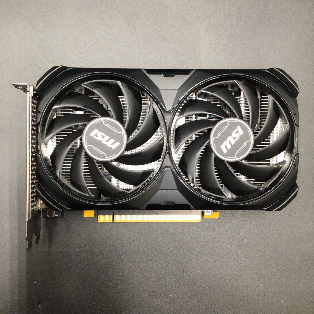 中古 MSI GeForce RTX 4060 VENTUS 2X BLACK 8G OC (RTX4060 8GB