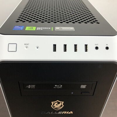 【福山ココローズ店】中古  GALLERIA RM7C-R47-WH (i7 14700/64GB/SSD1TB+2TB/HDD4TB/RTX4070/W11P) 5090000789 