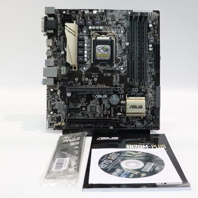 【札幌店】中古  ASUS H170M-PLUS (H170 1151 mATX DDR4) 131016 