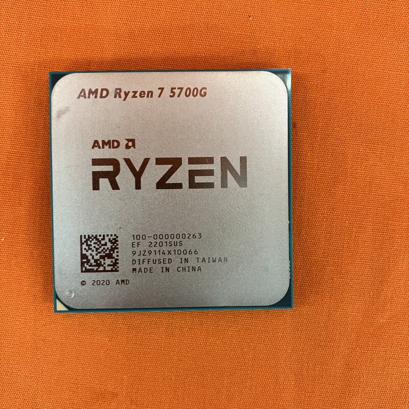 AMD RYZEN 7 5700G 中古 中古】AMD Ryzen 7 5700G (3.8GHz/TC:4.6GHz) BOX AM4/8C/16T/L3