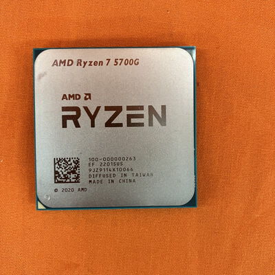 【なんば店】中古  AMD Ryzen 7 5700G (AM4/3.8GHz/20M/C8/T16/65W) 146739 