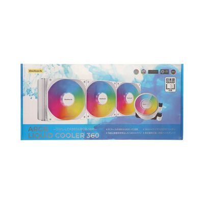 オウルテック  OWL-LCP360ARGB-WH (360mm ホワイト)  
