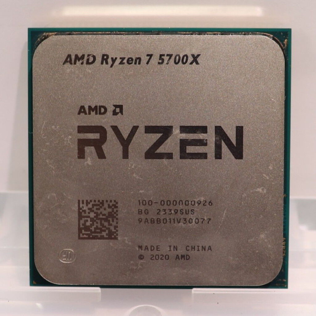 中古 AMD Ryzen 7 5700X (AM4/3.4GHz/36M/C8/T16/65W) 150182 （393467