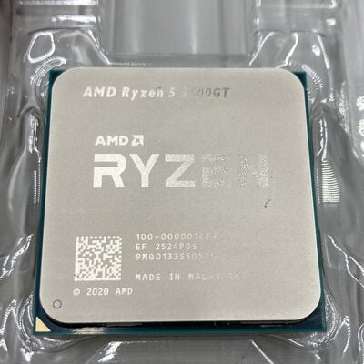 【熊本浜線店】中古  AMD Ryzen 5 5500GT (AM4/3.6GHz/19M/C6/T12/65W) 166587 