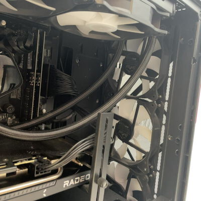 【大分店】中古  MOUSE　PC(Ryzen 7 7800X3D/32GB/SSD1TB/RX9060XT 16GB/W11H) 4860001565 