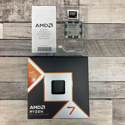 【広島店】中古  AMD Ryzen 7 9800X3D (AM5/4.7/104M/C8/T16/120W) 172566 