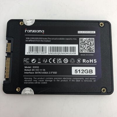【福井日之出店】中古  各社 2.5インチ SSD 512GB SATA 124396 
