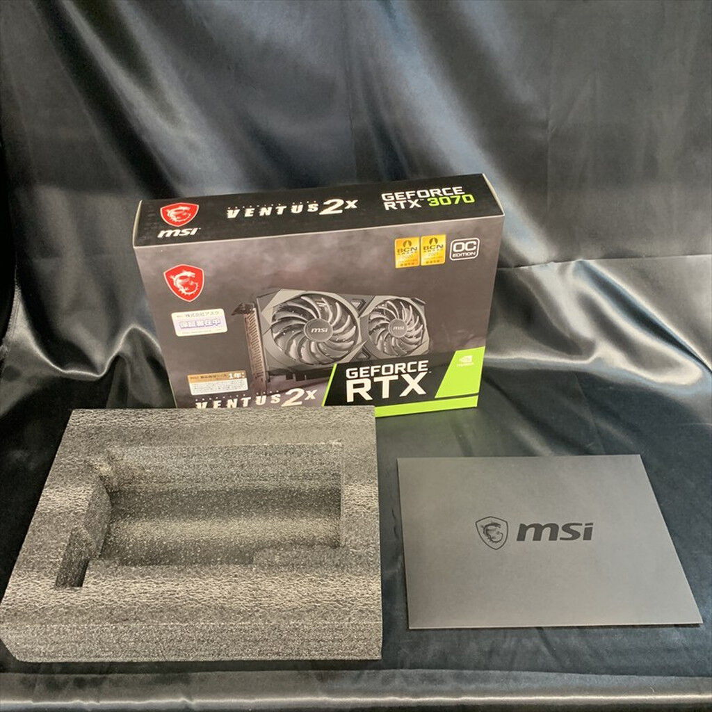 中古 【LHR版】MSI GeForce RTX 3070 VENTUS 2X 8G OC LHR (RTX3070