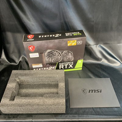【横浜駅前店】中古  【LHR版】MSI GeForce RTX 3070 VENTUS 2X 8G OC LHR (RTX3070 8GB) 146437 