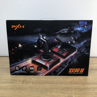 【津ラッツ店】中古  PXN フライトシミュレーション スロットル ＆ ジョイスティックコントローラー[PXN-2119II-SE] 4990001687 