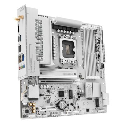 ASRock  B860M Challenger WiFi White (B860 1851 MicroATX ホワイト) 