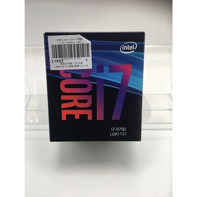 【佐賀南部バイパス店】中古  Intel Core i7 9700 (1151/3.00GHz/12M/C8/T8) 140316 