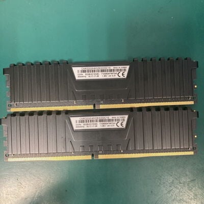 【富山本郷店】中古  16GB 2枚組(合計32GB) PC4-24000/DDR4-3000 デスクトップ用 190914 