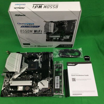 【川崎店】中古  ASRock B550M WiFi (B550 AM4 mATX DDR4) 3170007085 