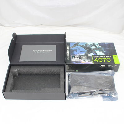 【通販センター】中古  玄人志向 GALAKURO GAMING GG-RTX4070-E12GB/DF（RTX4070 12GB） 3480035349 