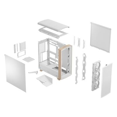 Fractal Design  Summit Chalk White Solid FD-C-SUM1A-01 (E-ATX ソリッドパネル ホワイト) 