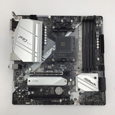 【白山FM松任店】中古  ASRock B550M Pro4 (B550 AM4 mATX DDR4) 142938 