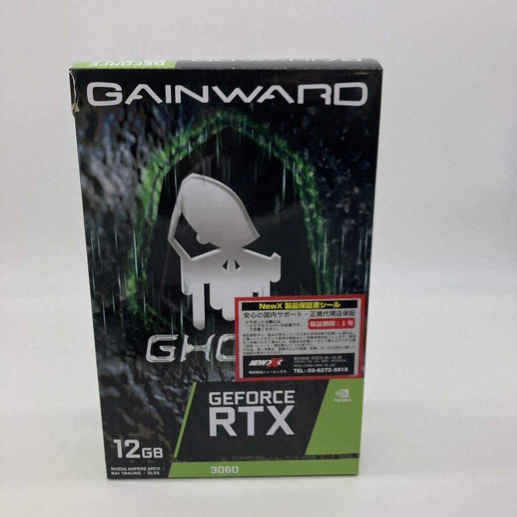 中古 各社 GeForce RTX3060 (12GB PCI-E) 144786 （309802