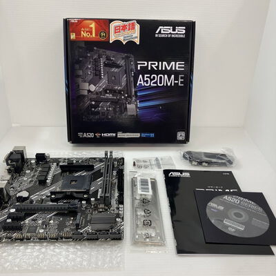 【秋葉原本店】中古  ASUS PRIME A520M-E (A520 AM4 mATX DDR4) 143660 