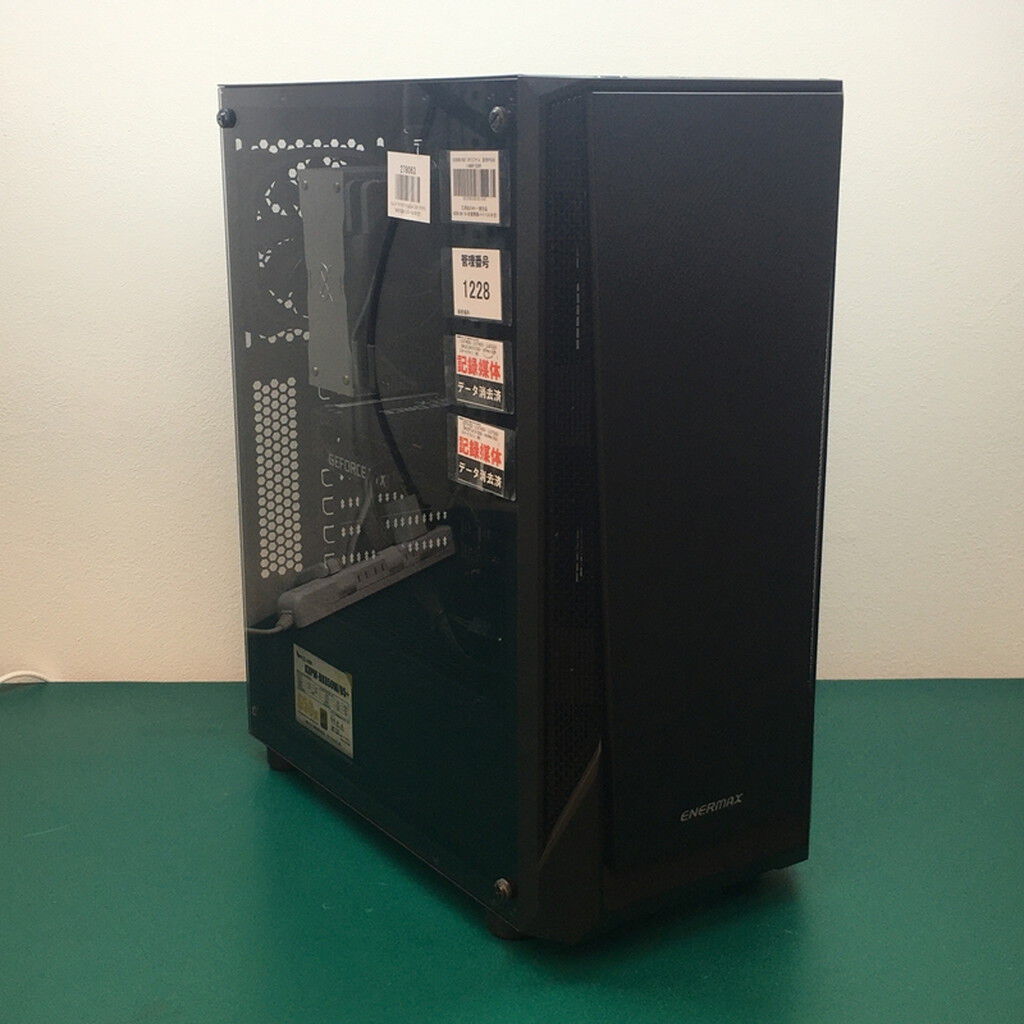 中古 オリジナル 自作PC(i5 11400F/DDR4_16GB/SSD500GB/HDD4TB