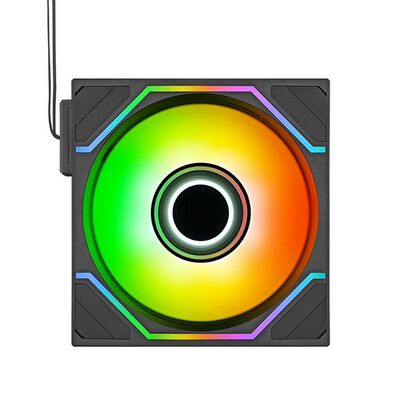 Thermaltake  SWAFAN 120 EX INFINITY ARGB Sync 1Pack CL-F264-PL12SW-A (120mm ARGB ブラック 交換式ファン) 