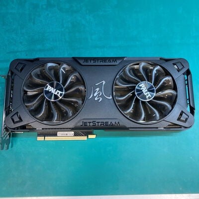 【静岡東瀬名店】中古  Palit RTX3070 JetStream OC NE63070T19P2-1040J (RTX3070 8G) 143909 