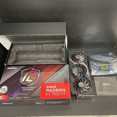 【広島店】中古  ASRock RX7900XT Phantom Gaming 20GB OC (Radeon RX7900XT 20G) 3320005303 