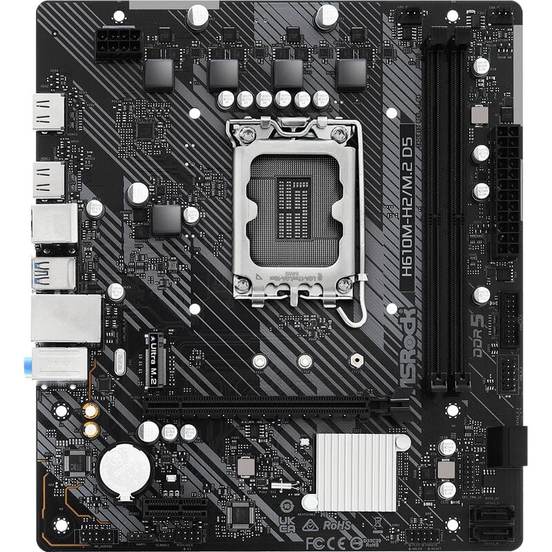 新品　未開封　ASRock H610M-HVS/M.2 R2.0 マザーボード Amazon.com: ASRock H610M-HVS/M.2 Motherboard (LGA 1700