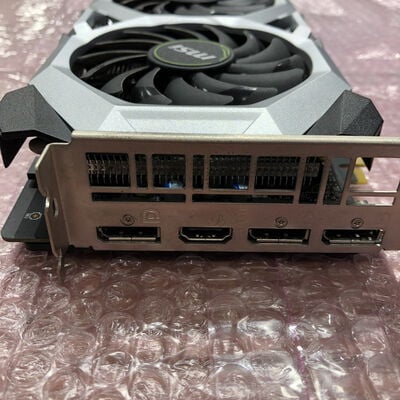 【宮崎恒久店】中古  MSI GeForce RTX2060 VENTUS 12G OC 5160000626 