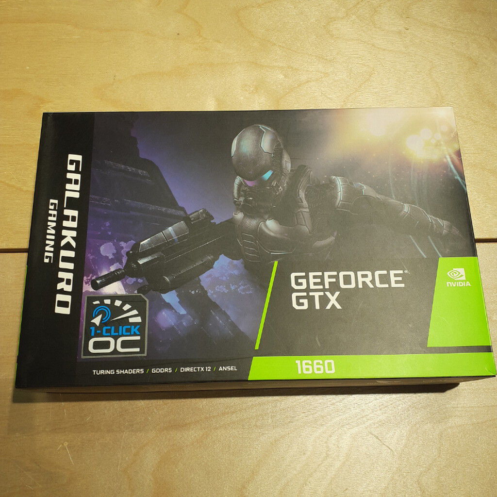 中古 玄人志向 GF-GTX1660-E6GB/OC/DF (GTX1660 6G GDR5) 139185