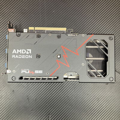 【富士青葉店】中古  SAPPHIRE PULSE Radeon RX 9060 XT GAMING OC 16GB (RX9060XT 16G) 179905 