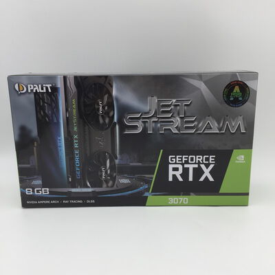 【神戸・三宮店】中古  【LHR版】Palit NE63070019P2-1040J V1 (RTX3070 JetStream V1 8GB) 146440 