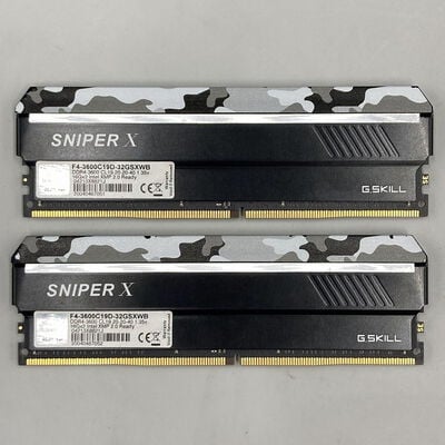 【熊本浜線店】中古  16GB 2枚組(合計32GB) PC4-28800/DDR4-3600 デスクトップ用 190910 