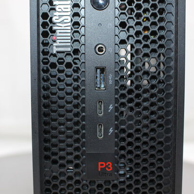 【通販センター】中古  Lenovo ThinkStation P3 Ultra(Intel Core i5 13400T/32GB DDR5 (PC5)/SSD1TB/なし/オンボード/Wi-Fi/W11H64 MAR) 196808 