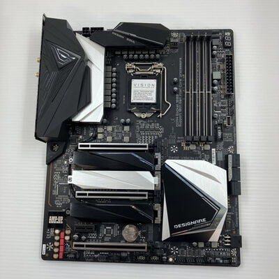 【秋葉原本店】中古  GIGABYTE Z490 VISION D (Z490 1200 ATX DDR4) 142611 