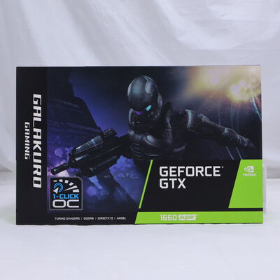 【通販センター】中古  玄人志向 GG-GTX1660SP-E6GB/DF (GTX1660 SUPER) 141211 