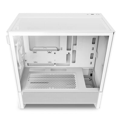 NZXT  H3 FLOW CC-H31FW-01 (MicroATX ガラス ホワイト) 