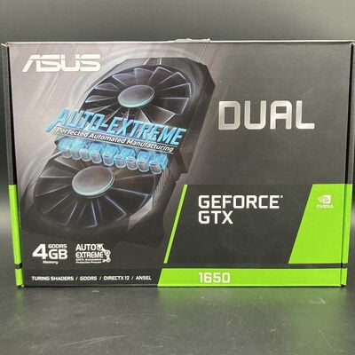 【熊本浜線店】中古  ASUS DUAL-GTX1650-4G (GTX1650 4GB) 149939 