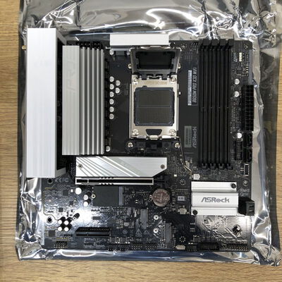 【津ラッツ店】中古  ASRock B650M Pro X3D WiFi (B650 AM5 mATX DDR5) 4990001412 