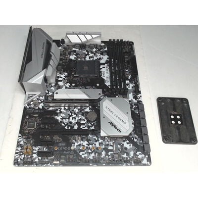 【前橋ｲﾝﾀｰｱｶﾏﾙ店】中古  ASRock B450 STEEL LEGEND(B450 AM4 ATX DDR4) 4540002045 