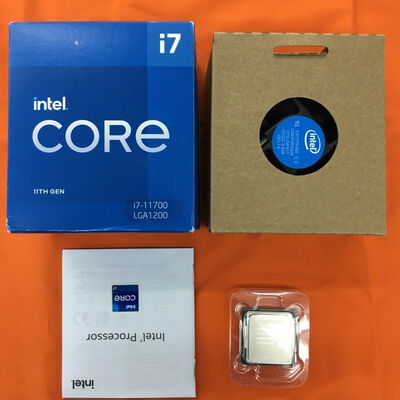 【なんば店】中古  INTEL Core i7 11700 (1200/2.5G/16M/C8/T16) 145165 